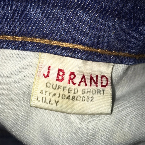 J Brand Lilly Bermuda Shorts Cuffed or Straight - Picture 5 of 5